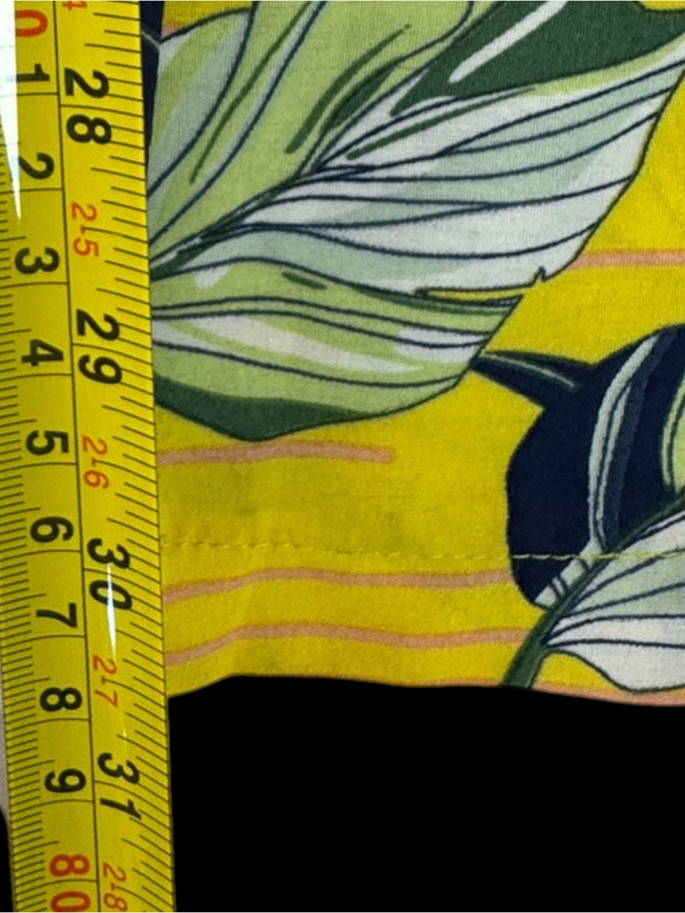 Tropical Yellow Floral Wide-Leg Pants - Women's - Picture 10 of 11